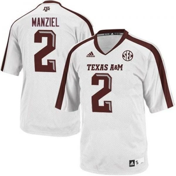 Johnny Manziel Texas A&M Aggies Jersey – White