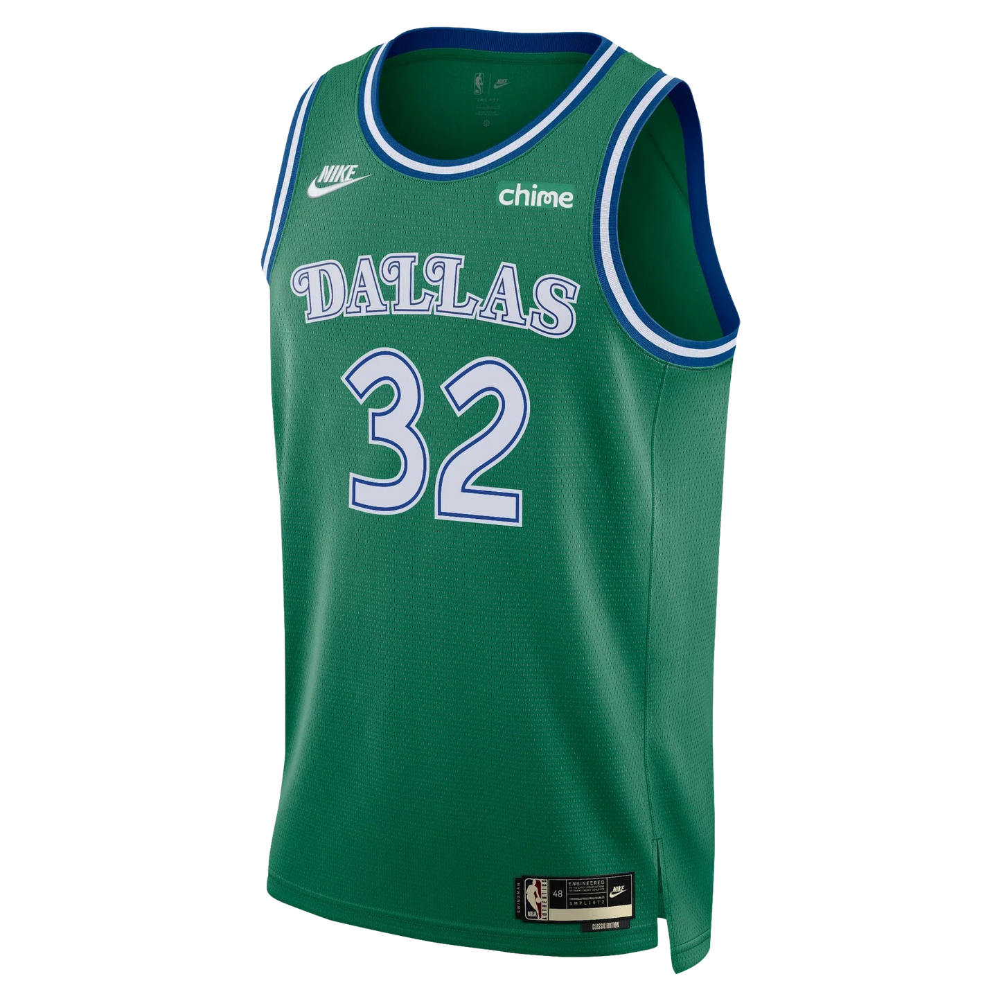 Cooper Flagg Dallas Mavericks Unisex Swingman Jersey - Hardwood Classic - Green
