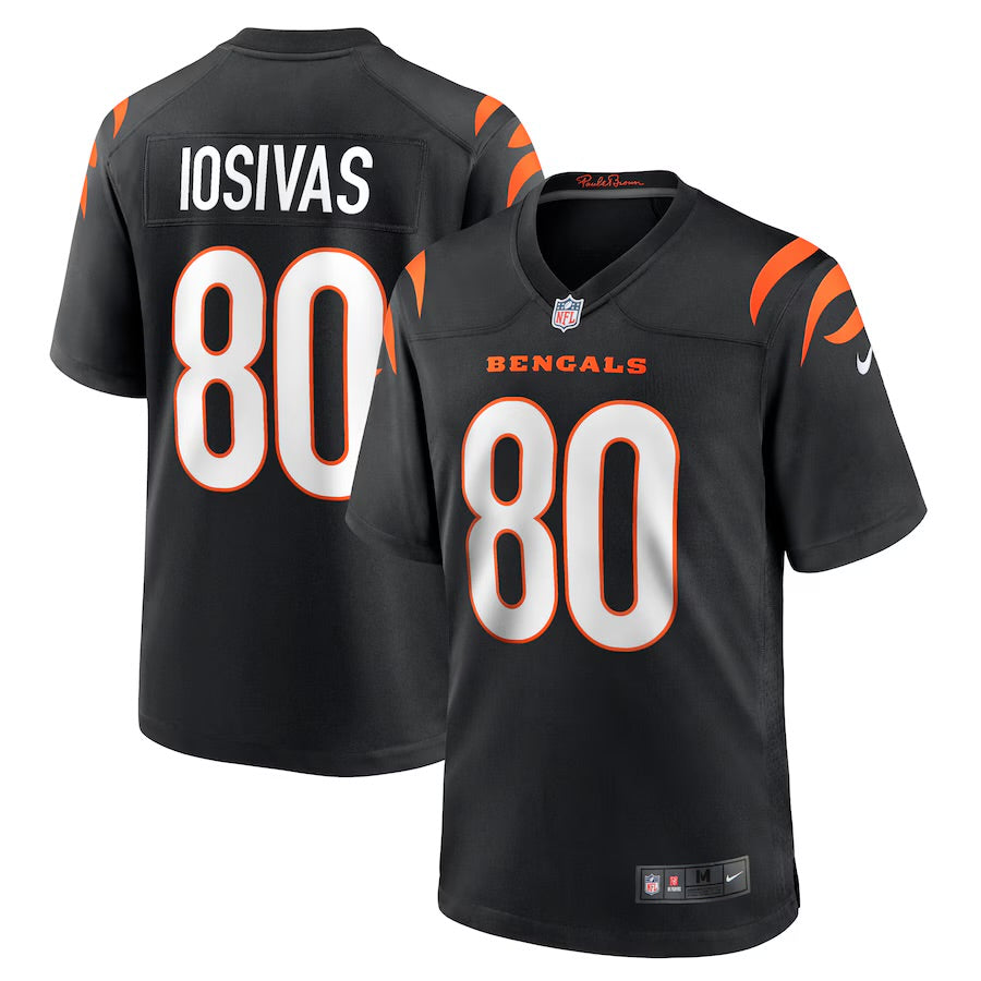 Andrei Iosivas Cincinnati Bengals Jersey - Black