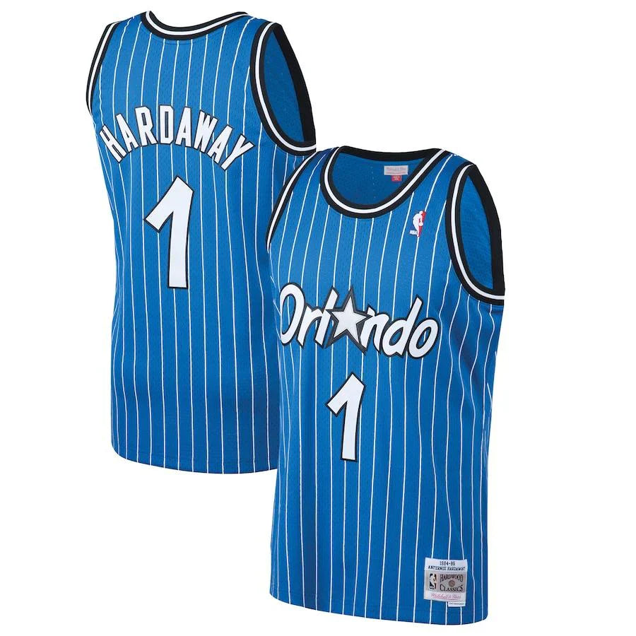 Penny Hardaway Orlando Magic 1994/95 Hardwood Classics Jersey - Blue