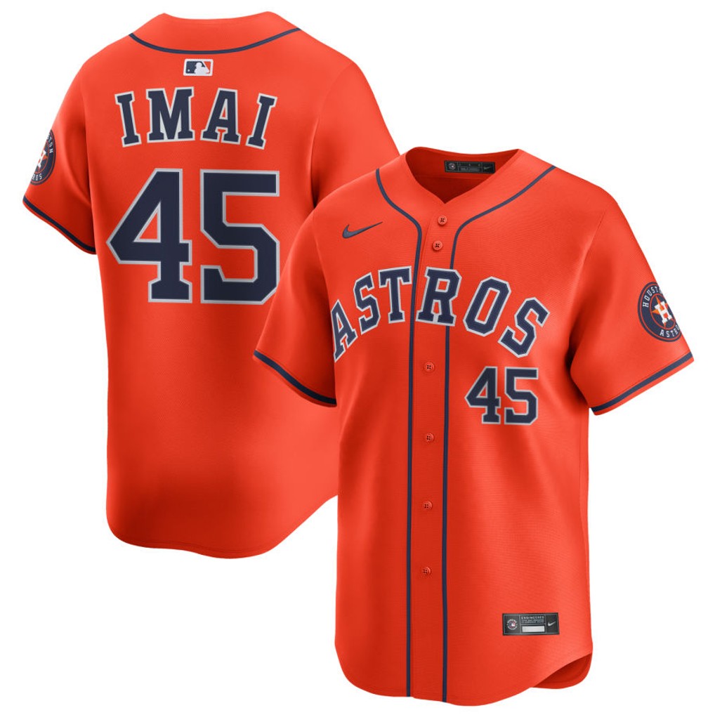 Tatsuya Imai Houston Astros Alternate Jersey - Orange