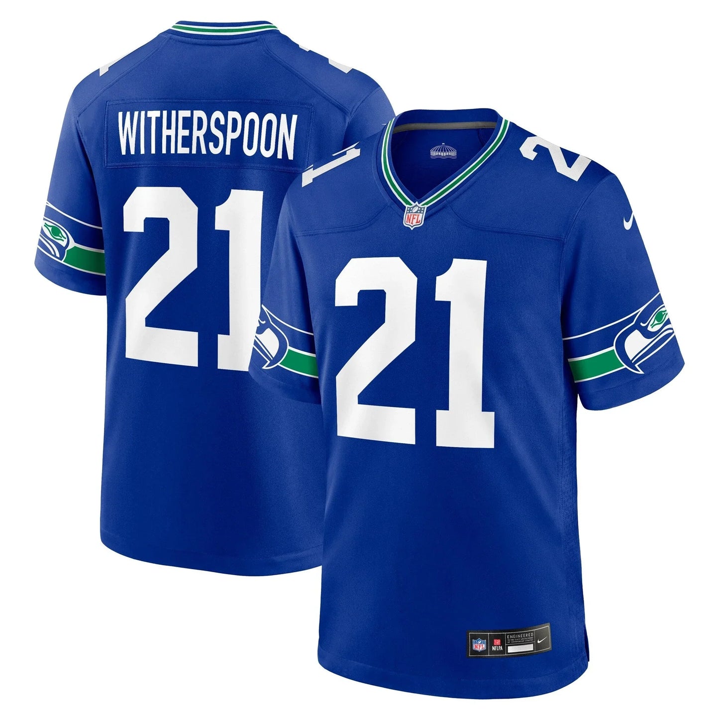 Devon Witherspoon Seattle Seahawks Jersey - Royal