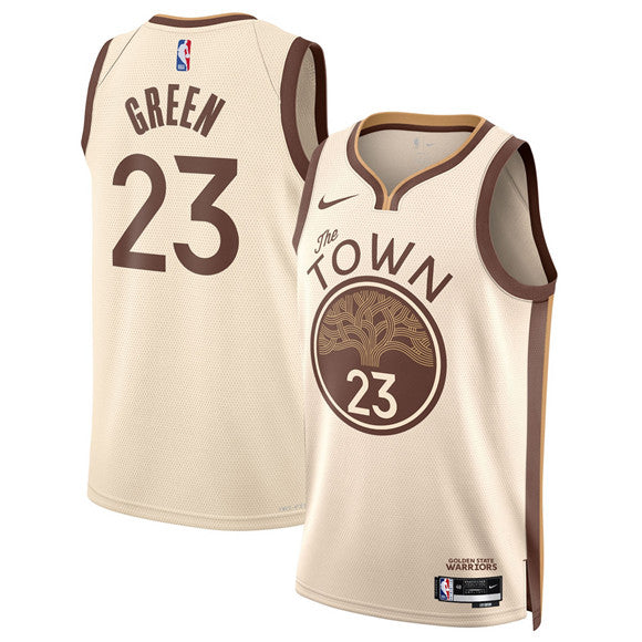 Draymond Green Golden State Warriors Unisex 2025/26 Swingman Jersey - Tan - City Edition=
