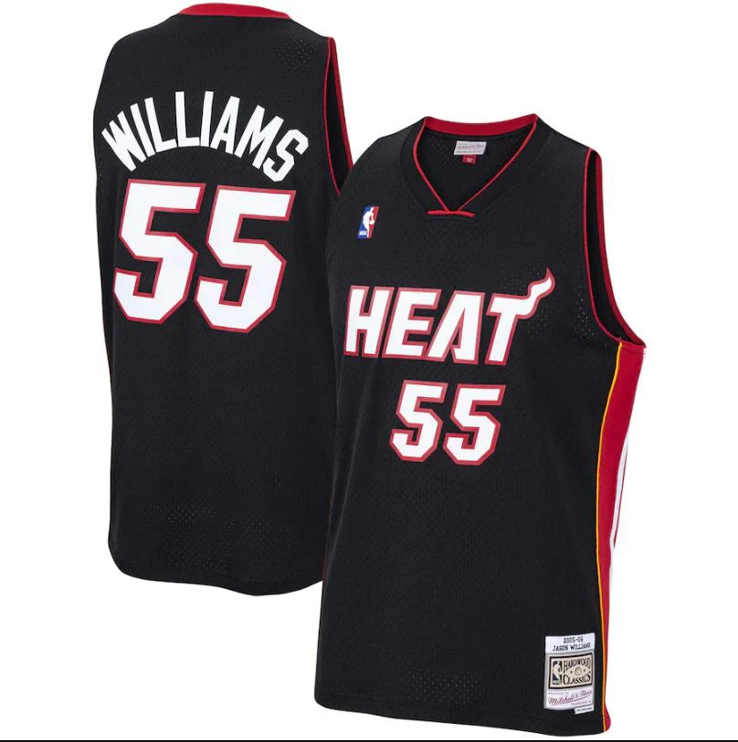 Jason Williams Miami Heat 2005/06 Hardwood Classics Jersey - Black
