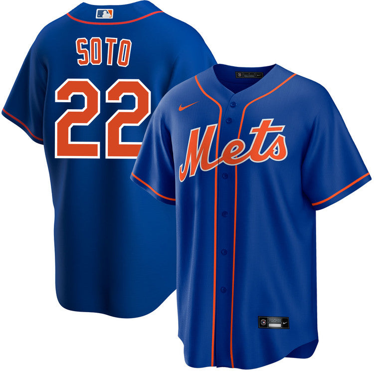 Juan Soto New York Mets Alternate Player Jersey - Royal