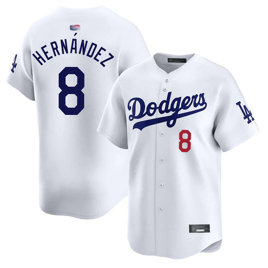 Enrique Hernandez Los Angeles Dodgers Home Jersey - White