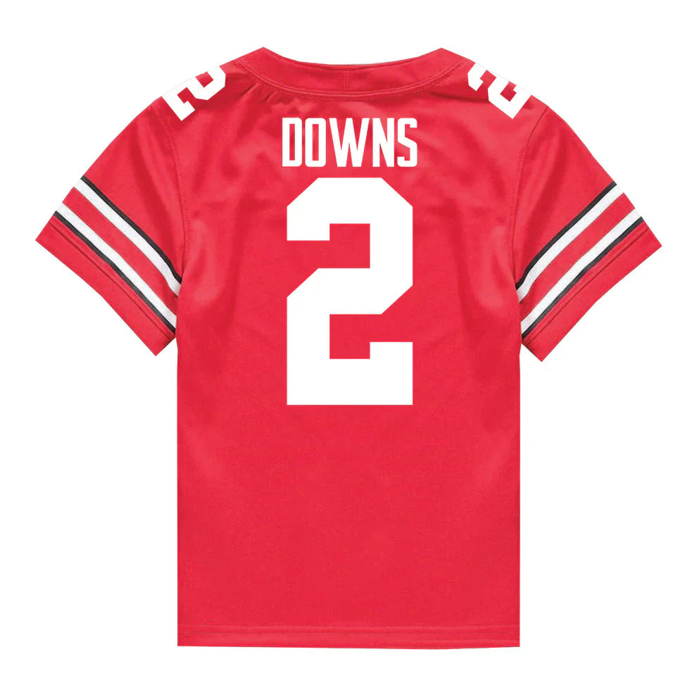 Caleb Downs Ohio State Buckeyes Jersey – Red
