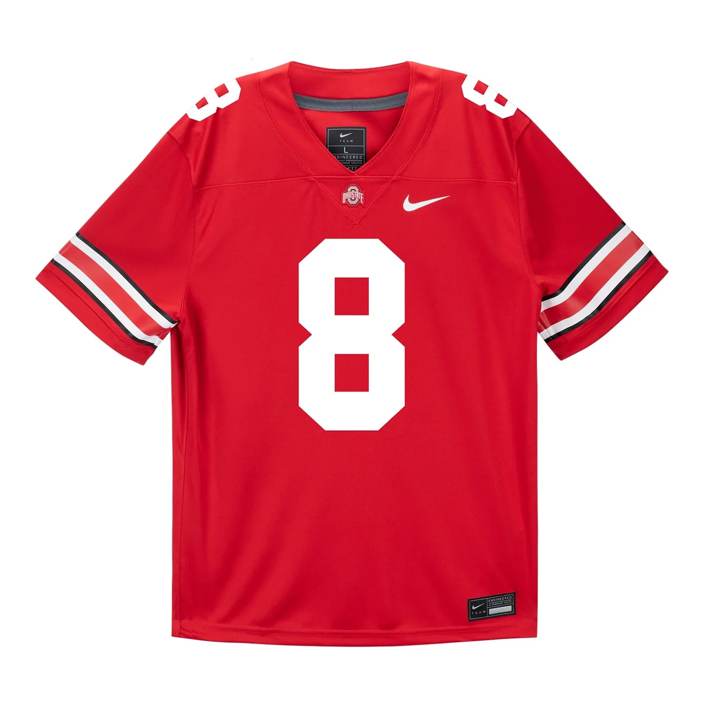 Arvell Reese Ohio State Buckeyes Jersey – Red