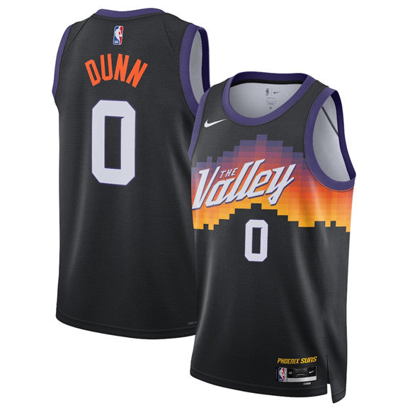 Ryan Dunn Phoenix Suns Unisex 2025/26 Swingman Jersey - Black - City Edition
