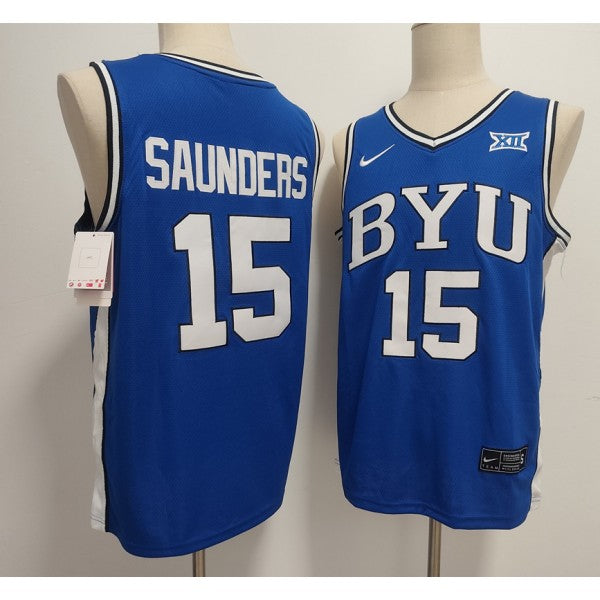 Richie Saunders BYU Cougars Jersey - Blue