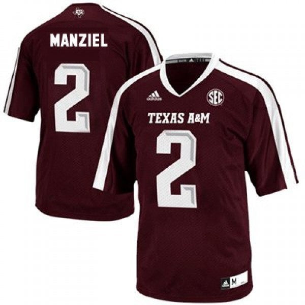 Johnny Manziel Texas A&M Aggies Jersey – Red