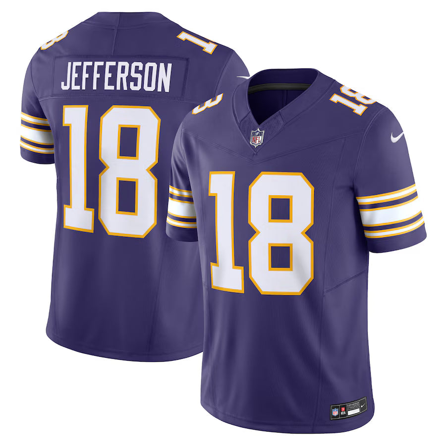 Justin Jefferson Minnesota Vikings Alternate Jersey - Purple