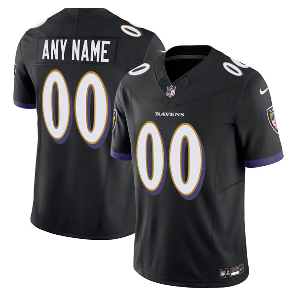 Custom Baltimore Ravens Jersey - Black