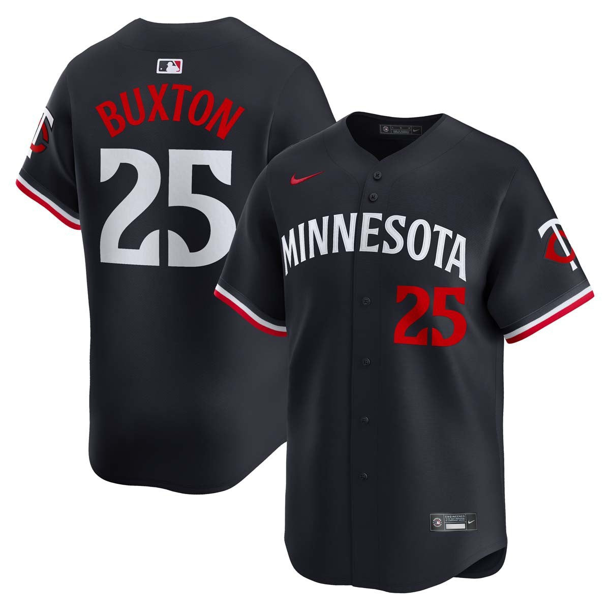 Byron Buxton Minnesota Twins Alternate Jersey - Navy