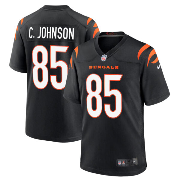 Chad Johnson Cincinnati Bengals Retired Player Home Jersey - Black