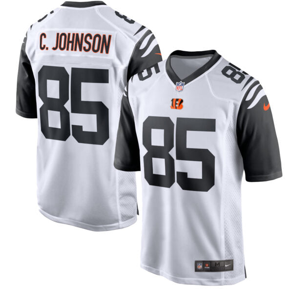 Chad Johnson Cincinnati Bengals Alternate Retired Player Jersey - White