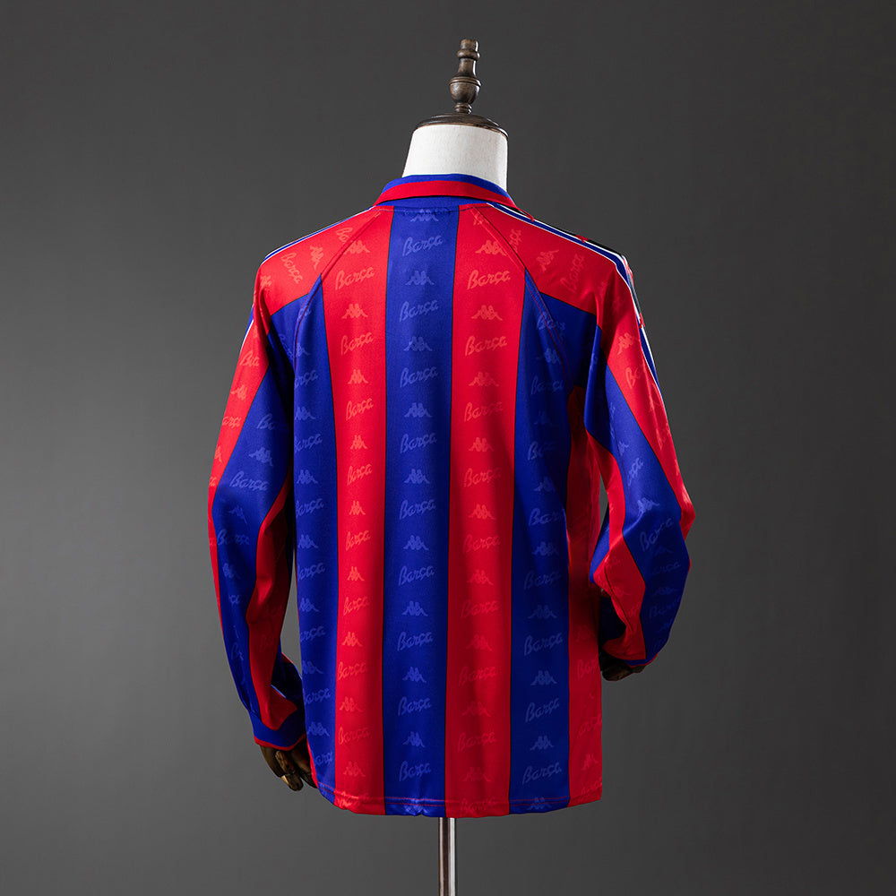 Barcelona 96/97 Home Long Sleeve Retro Jersey