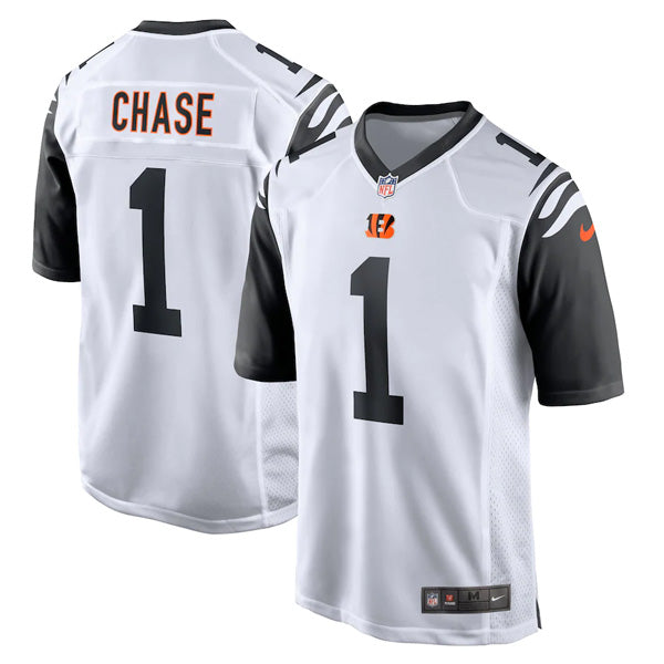 Ja'Marr Chase Cincinnati Bengals Color Rush Jersey - White