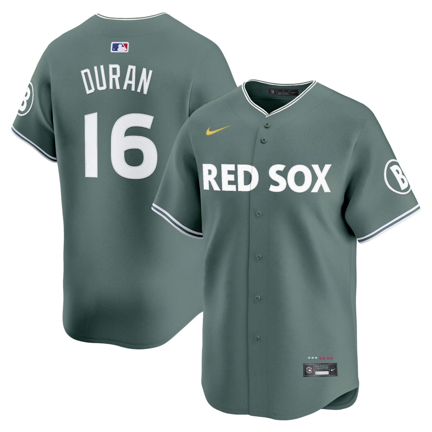 Jarren Duran Boston Red Sox City Connect Theme Jersey – Green