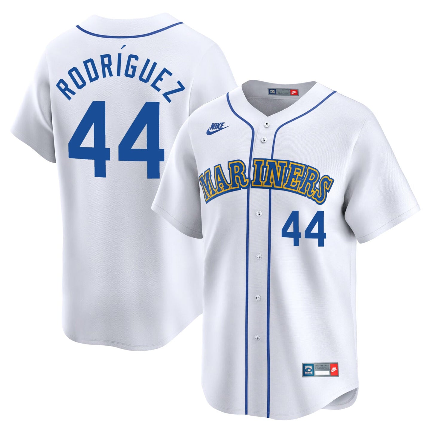 Julio Rodriguez Seattle Mariners Cooperstown Collection Jersey – White