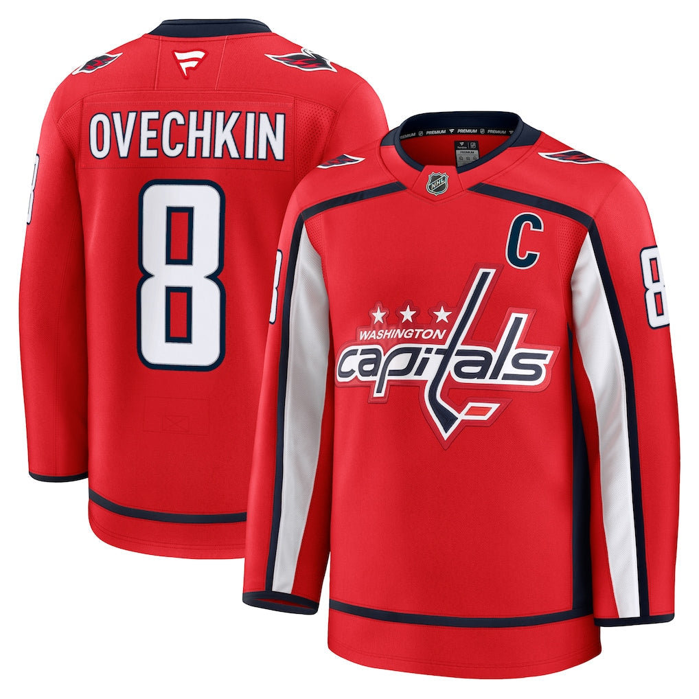 Alexander Ovechkin Washington Capitals Home Jersey - Red