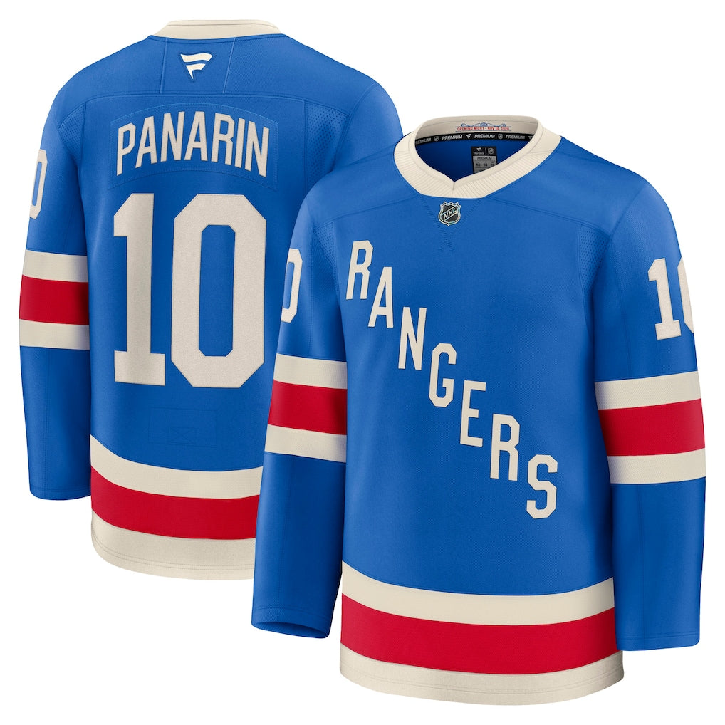 Artemi Panarin New York Rangers Centennial Premium Jersey - Blue