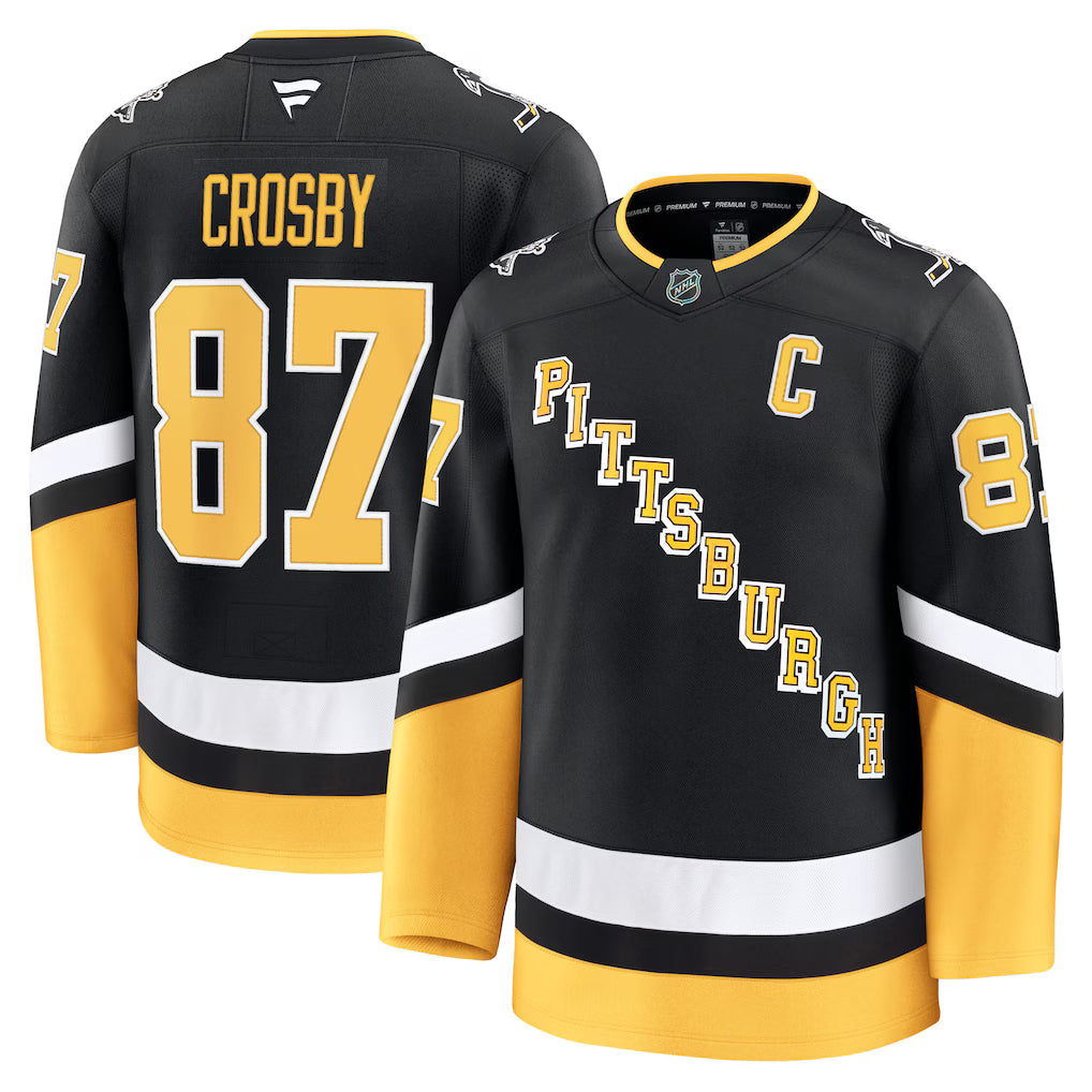 Sidney Crosby Pittsburgh Penguins Alternate Jersey - Black