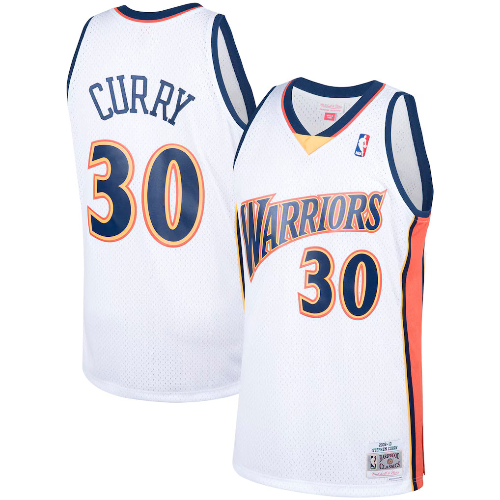 Stephen Curry Golden State Warriors - Mitchell & Ness Hardwood Classics - Swingman Jersey - White