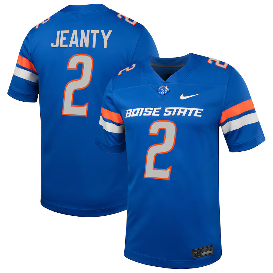 Ashton Jeanty Boise State Broncos Jersey - Royal Blue