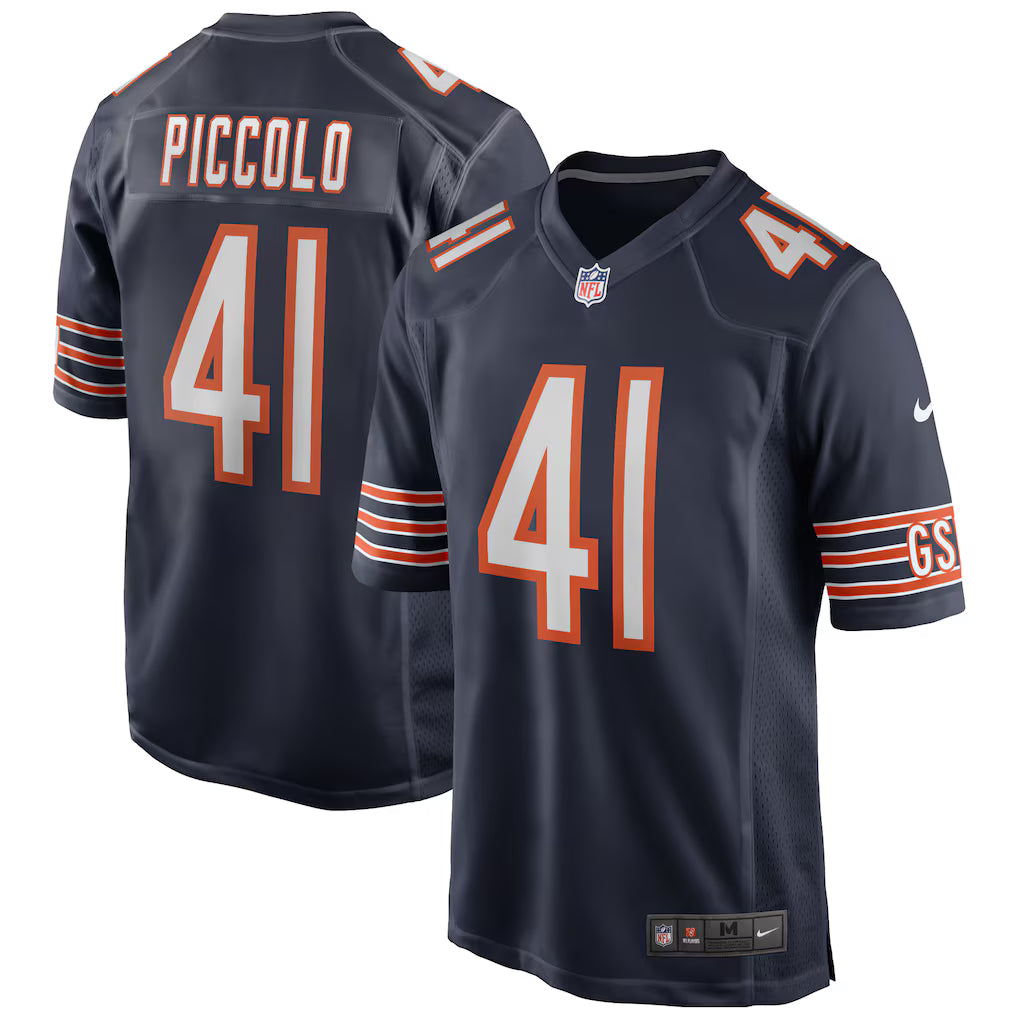 Brian Piccolo Chicago Bears Jersey - Navy