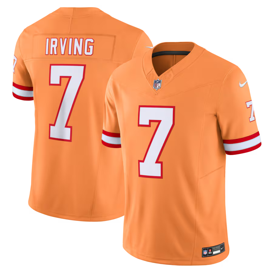 Bucky Irving '76 Tampa Bay Buccaneers Jersey - Orange
