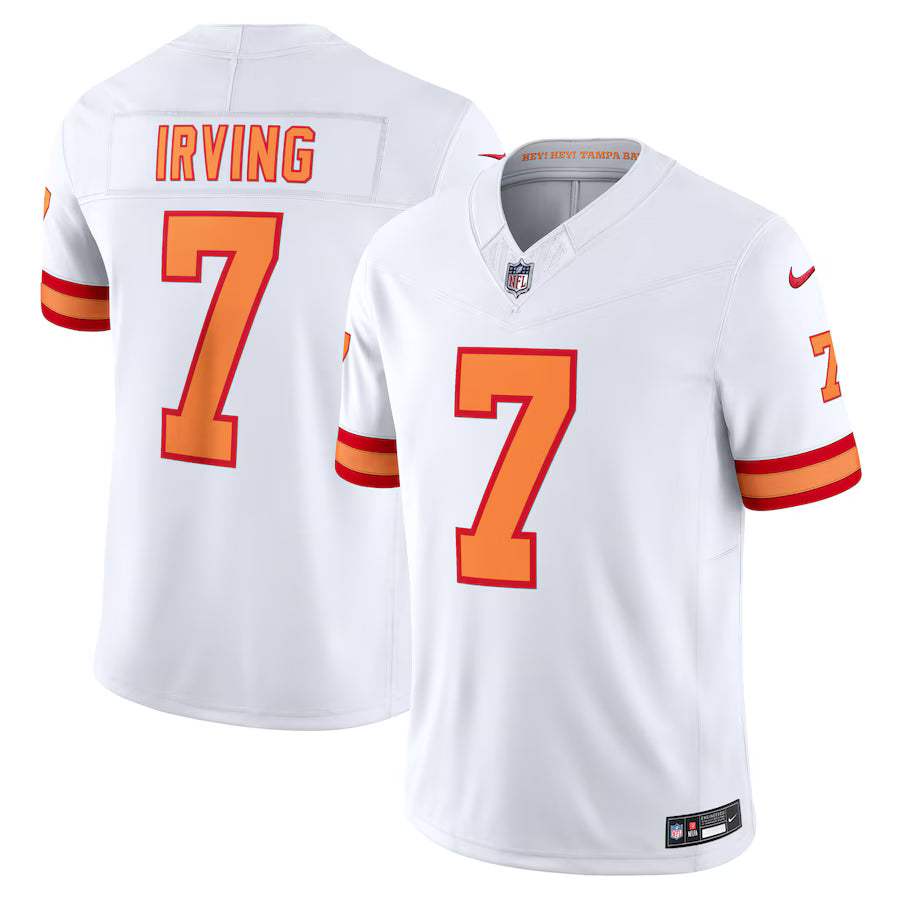 Bucky Irving '76 Tampa Bay Buccaneers Jersey - White