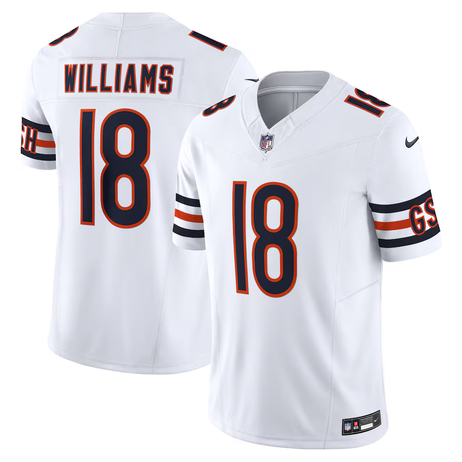 Caleb Williams Chicago Bears Jersey - White