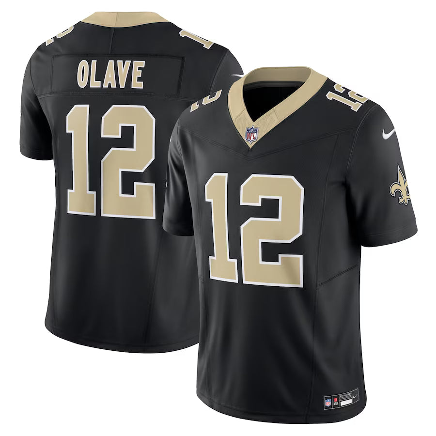 Chris Olave New Orleans Saints Jersey - Black