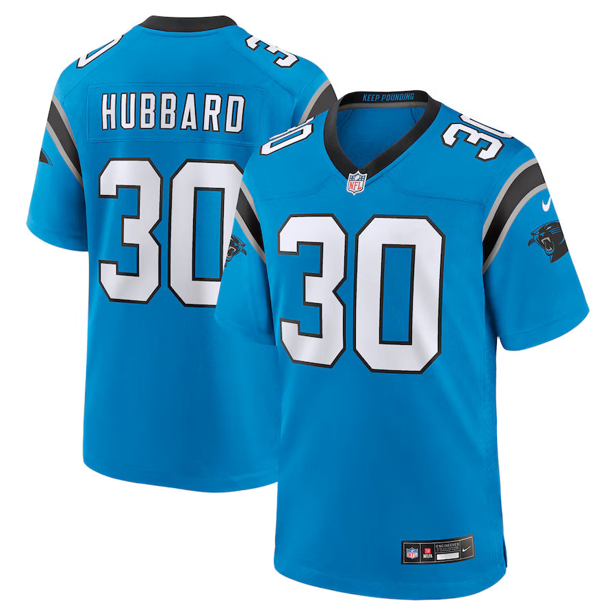 Chuba Hubbard Carolina Panthers Alternate Jersey - Blue