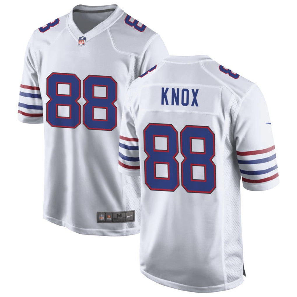 Dawson Knox Buffalo Bills Jersey - White