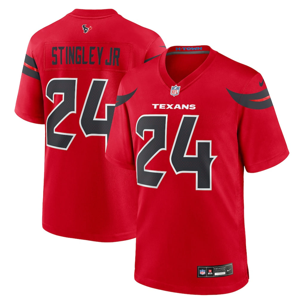 Derek Stingley Jr. Houston Texans Alternate Jersey - Red