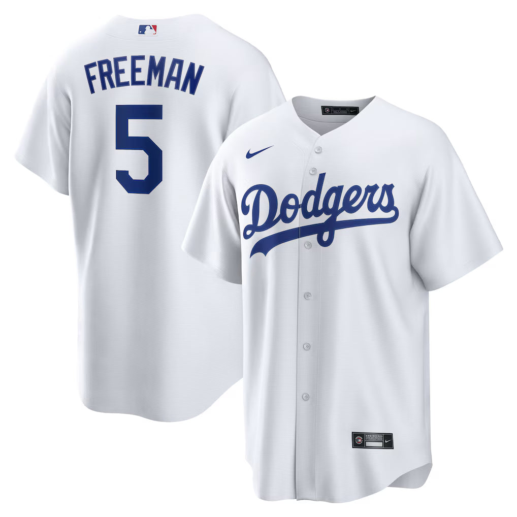 Freddie Freeman Los Angeles Dodgers Home Player Jersey - White