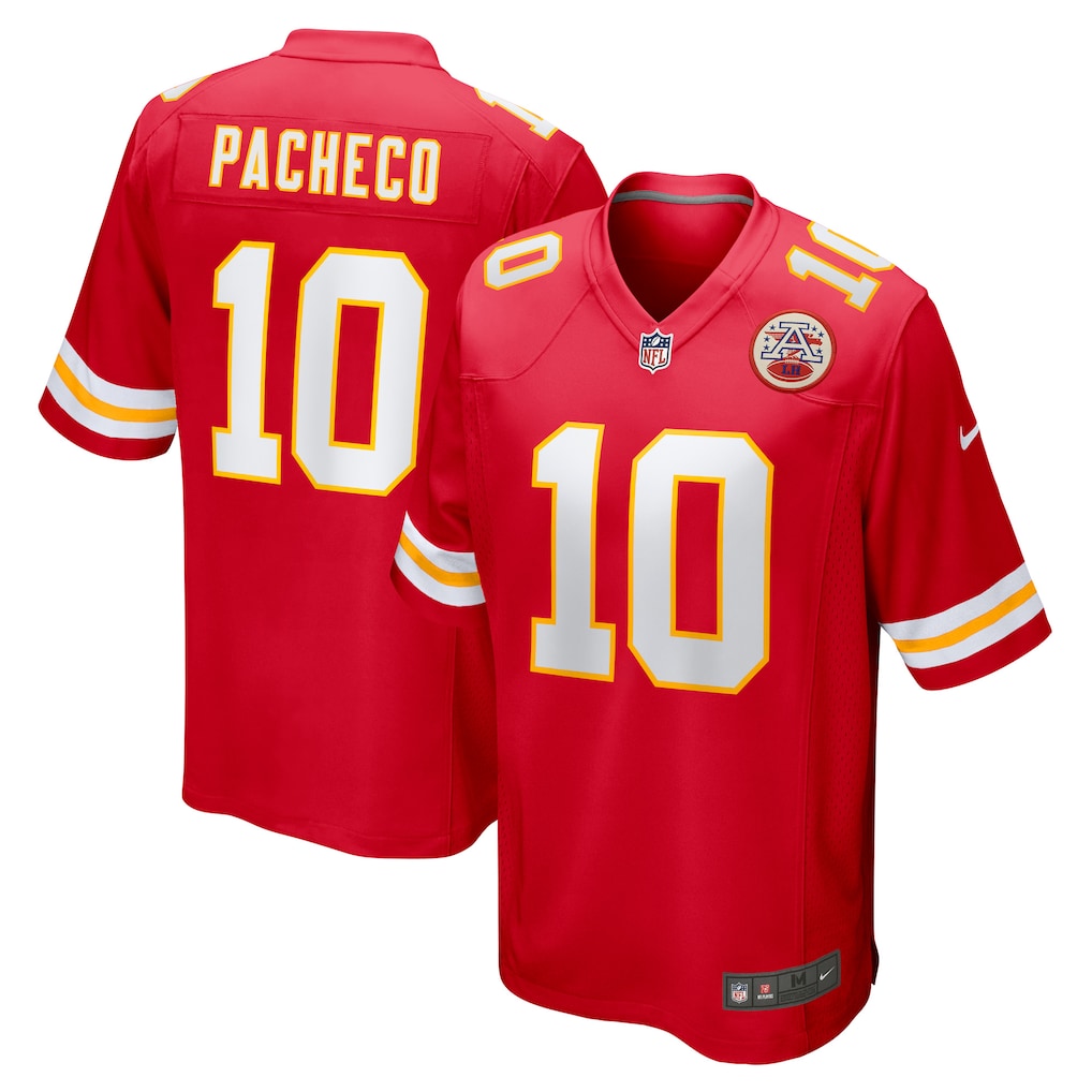 Isiah Pacheco Kansas City Chiefs Jersey - Red