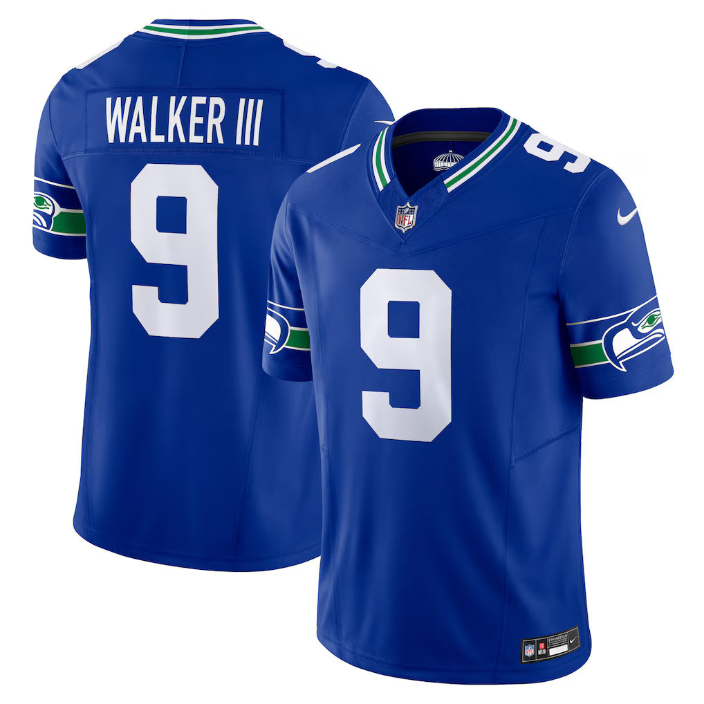 Kenneth Walker III Seattle Seahawks Jersey - Royal