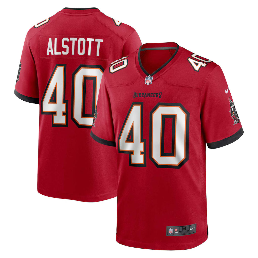 Mike Alstott Tampa Bay Buccaneers Retired Player Jersey - Red