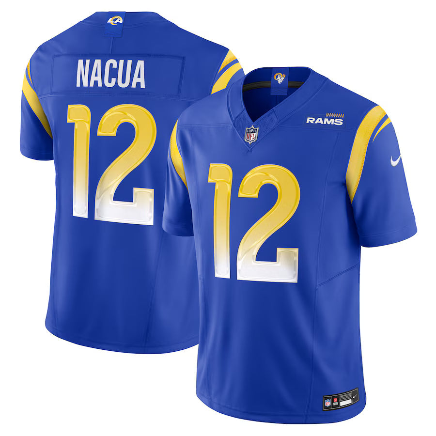 Puka Nacua Los Angeles Rams Jersey - Royal Blue
