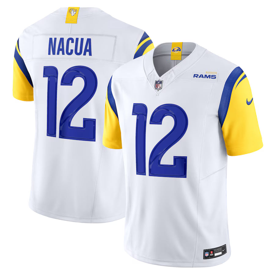 Puka Nacua Los Angeles Rams Jersey - White