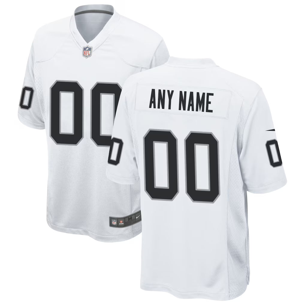 Custom Las Vegas Raiders Jersey - White