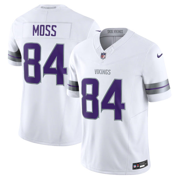 Randy Moss Minnesota Vikings Winter Warrior Retired Player Jersey - White
