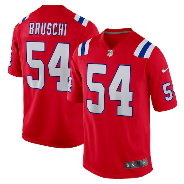 Tedy Bruschi New England Patriots Jersey - Red