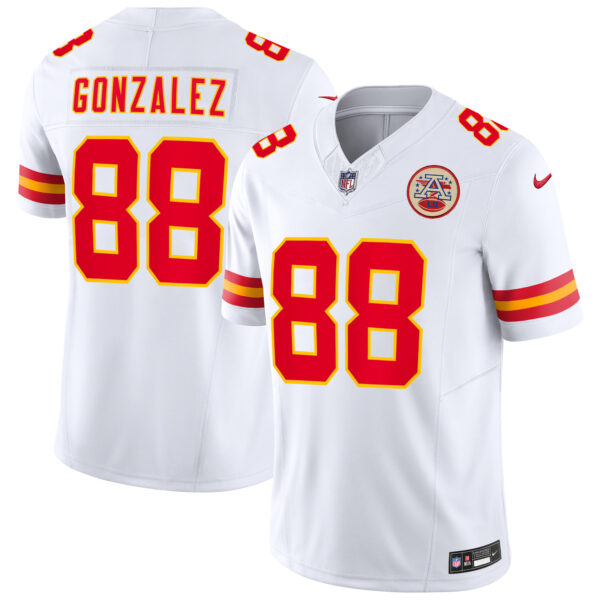 Tony Gonzalez Kansas City Chiefs Road Retired Player Jersey - White