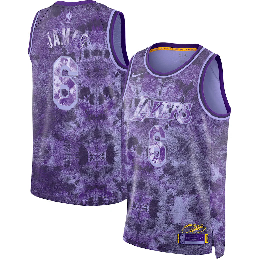LeBron James Los Angeles Lakers Unisex Swingman Jersey - Purple