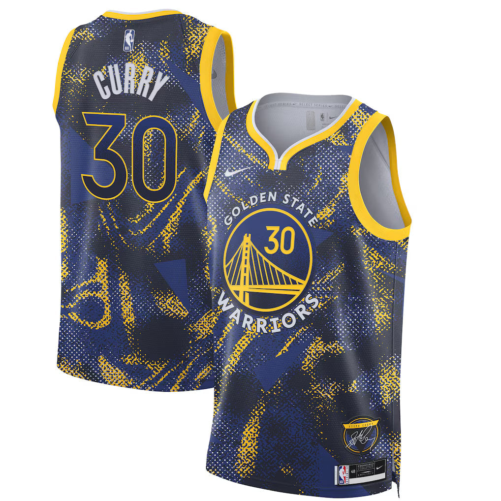 Stephen Curry Golden State Warriors Unisex 2025 Select Series Swingman Player Jersey - Royal
