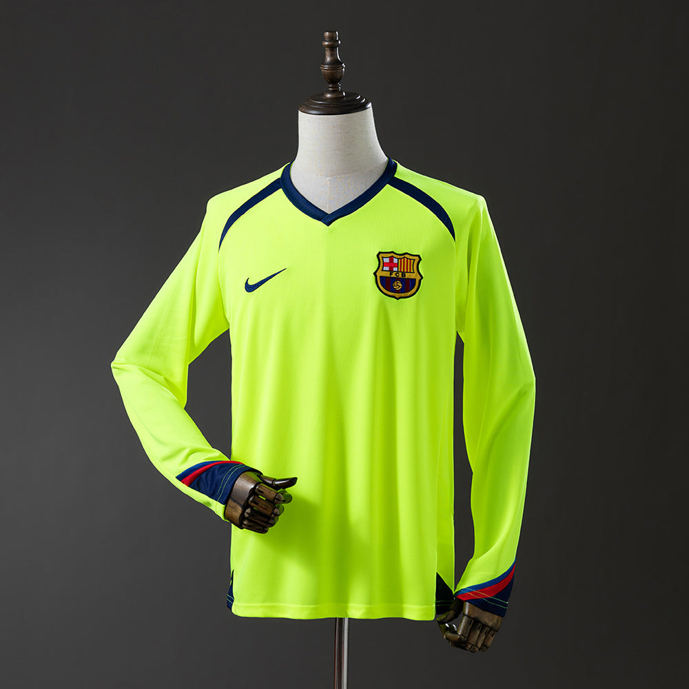 Barcelona 05/06 Away Long Sleeve Retro Jersey